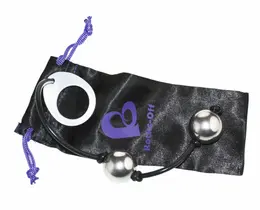 Rocks-Off Love Balls Medium 25mm Metal & Silicone Kegel Trainer