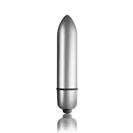 Rocks-Off Naughty-Boy 7-Speed Silicone Massager Black 95x115mm