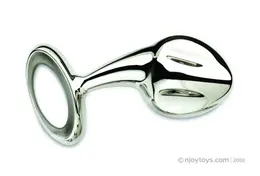 njoy Pure Plug 2.0 Stainless Steel Intimate Accessory Large 8.9cm