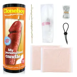 Cloneboy Candle Red Intimate Casting Kit with 3D Gel - Complete Set