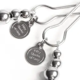Fifty Shades of Grey The Pinch Adjustable Silicone Nipple Clamps 8.3cm