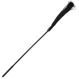 Sportsheets S&M Rubber Tickler Black 40cm - Flexible Play Accessory