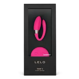 LELO Tiani 2 Cerise Couples Massager with SenseMotion, Waterproof, Pink