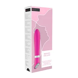 B Swish bgood Deluxe Vibrating Massager Hot Pink Waterproof 6 Modes
