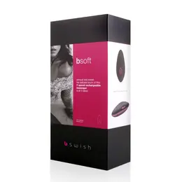 B Swish bSoft Premium Handheld Massager Black Magenta 7 Modes