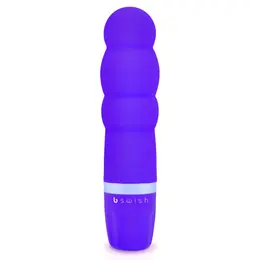 B Swish Bcute Classic Intimate Massager Pearl Purple 10cm Waterproof