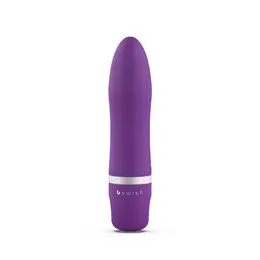 B Swish Bcute Classic Compact Silicone Massager Purple 10cm