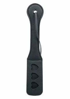 Heart Throb Paddle Double-Layered Impact Tool with Heart Motif 32cm