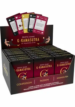 G Kamasutra Cards 24 pcs Multilingual Intimacy Game Set