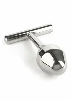 Mr. Steel Pleasure Probe Stainless Steel Ergonomic T-Handle 16 cm