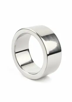 Mr. Steel Mega Wide Band C-Ring 40mm Stainless Steel Comfort Fit