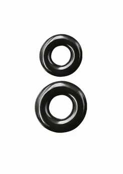 Renegade Double Stack Performance TPE Rings Set, Assorted Sizes