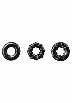 Renegade Dyno Rings Set - Flexible TPE, Assorted Sizes & Colors