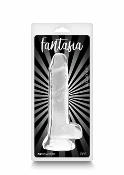 Fantasia Ballsy 6.5 inch Flexible Intimate Silicone Model, Purple
