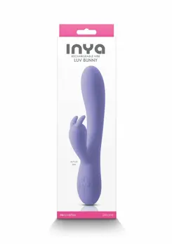 INYA Luv Bunny Silicone Intimate Device 16 Functions Pink