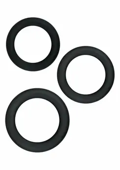 Diversity Rings Silicone Set 3 Sizes 30/35/40mm by NS Novelties