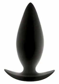 Renegade Spades Medium Silicone Plug - Ergonomic Black Design
