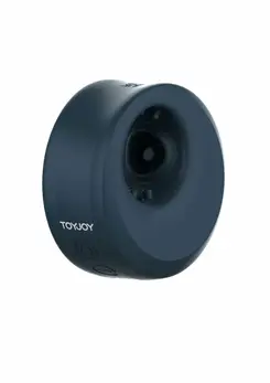 ToyJoy Zephyr Pulsating Intimate Machine & Adjustable C-Ring Black