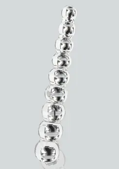 TOYJOY GLASS WORXX Dual-Use Frozen Fountain Glass Massager 18 cm