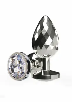 TOYJOY Disco Diamond Plug Small Aluminium Gemstone Base