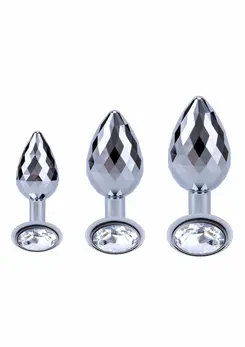 TOYJOY Disco Diamond Plug Small Aluminium Gemstone Base