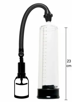 ToyJoy Power Pump Vacuum Enhancement System with Pressure Gauge Black