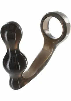 TOYJOY Power Plug & Ring Set Flexible TPE Waterproof Black