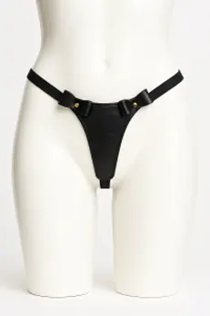 Tange od eko kože sa mašnama