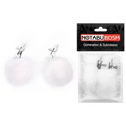 Kopče za bradavice sa pištoljem boja bela