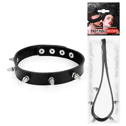 Ogrlica kožacvet Crna