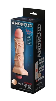Vibrator realista Android Long cibercorse