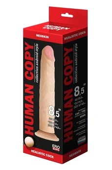 Dildo Human copi na usisnoj čaši, l 216 mm d 45 mm art. 610903