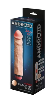 Vibrator realista Android Long cibercorse