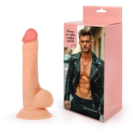 FALLOIMITATOR l radnog dela 145 mm d 37 mm, boja gola, TPE art. ER-30065 LE