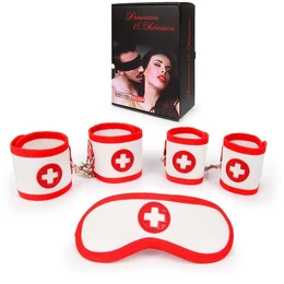 Komplet (lisice, okovi, maska) PVC art. NTB-80329