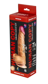Dildo Human copi na usisnoj čaši, l 190 mm d 45 mm art. 618703