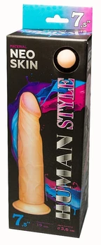 Dildo Human Stile na usisnoj čaši, l 190 mm D 36 mm art. 618406