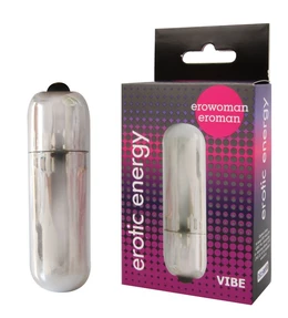 Vibrator mini metak boja srebro