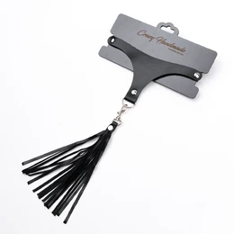 Choker sa četkom od kože