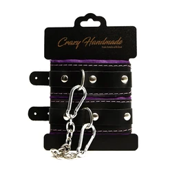 Lisice zaobljene sa mekom ljubičastom oblogom