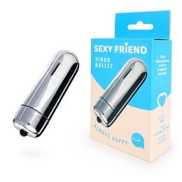 Vibrator mini boja srebro