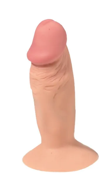 Analni dildo mini Shini Shank opal 5 dong Flesh - 12,7 cm