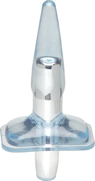 Plavi Analni čep Purrfect plug - 9,5 cm.