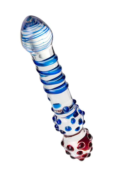 Sekus Glass dvostrani Dildo, staklo, prozirno, 20,5 cm