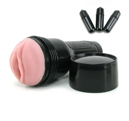 Masturbator-vagina Fleshlight-Vibro Pink Lady Touch sa vibracijom