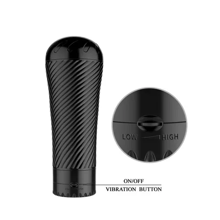 Masturbator-anus sa vibrom u tikvici Pink Ladi BM-00900T31Z-2