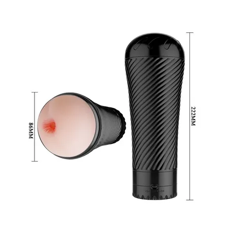 Masturbator-anus sa vibrom u tikvici Pink Ladi BM-00900T31Z-2