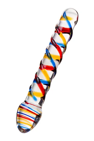 Sekus Glass dvostrani Dildo, staklo, prozirno, 19,5 cm