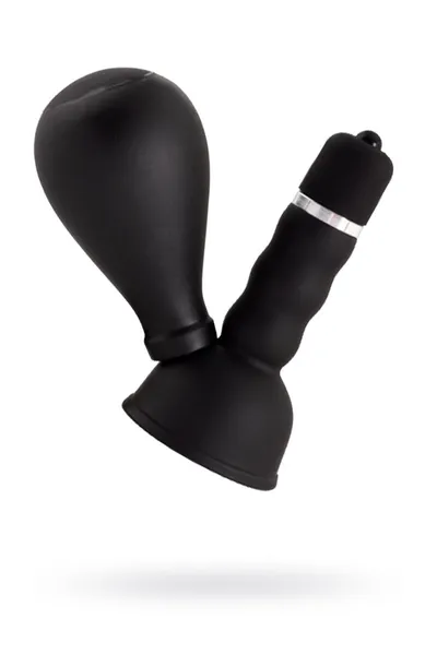 Black Red bi TOIFA vibracioni masažer za bradavice sa kruškom, ABS plastika, Crna, 8,2 cm (905002-5)