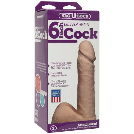 Ultra realistična mlaznica VAC-u-Lock 6 ULTRASKIN Cock - 17,3 cm.